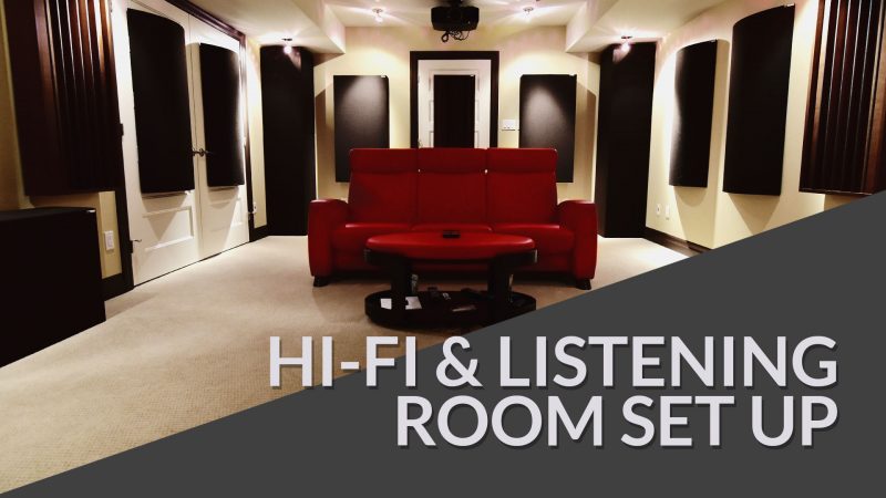 Hifi and listening room acoustics