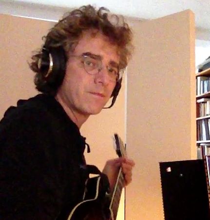 Peter Calandra in Studio with Headphones