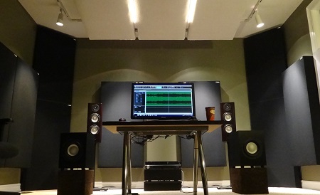 JustMastering front GIK Acoustics