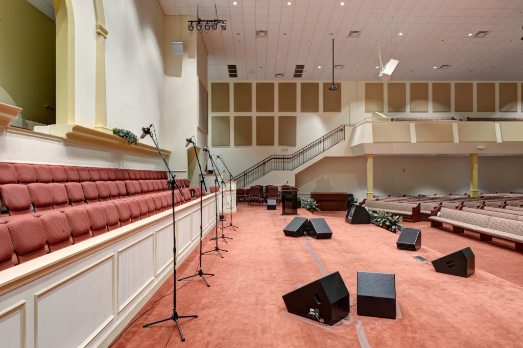 absorption panels church acoustics