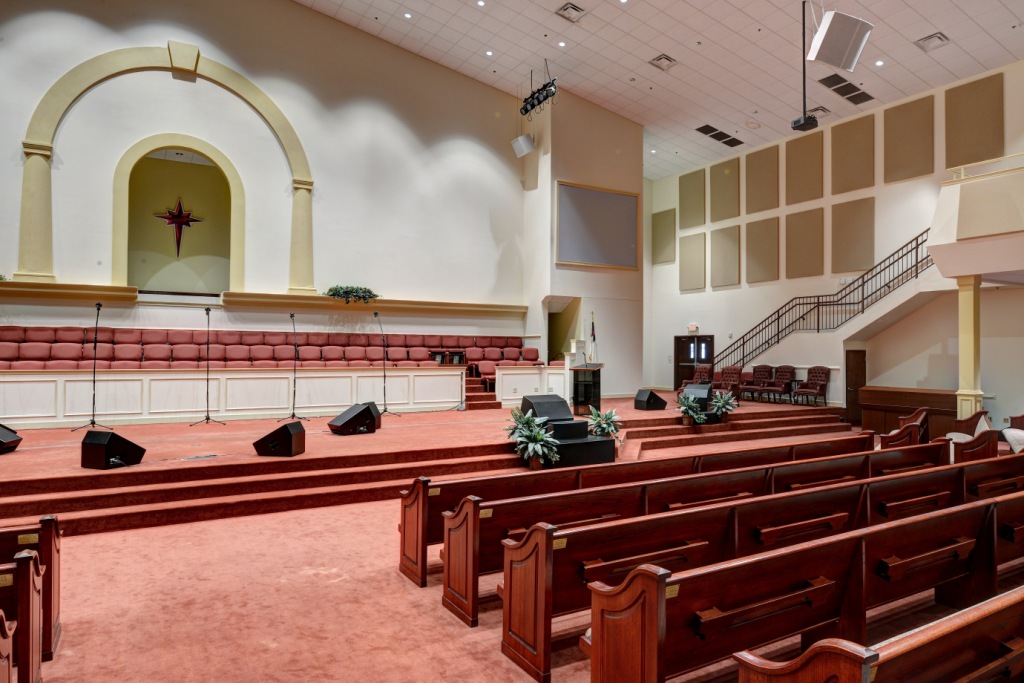 absorption panels church acoustics
