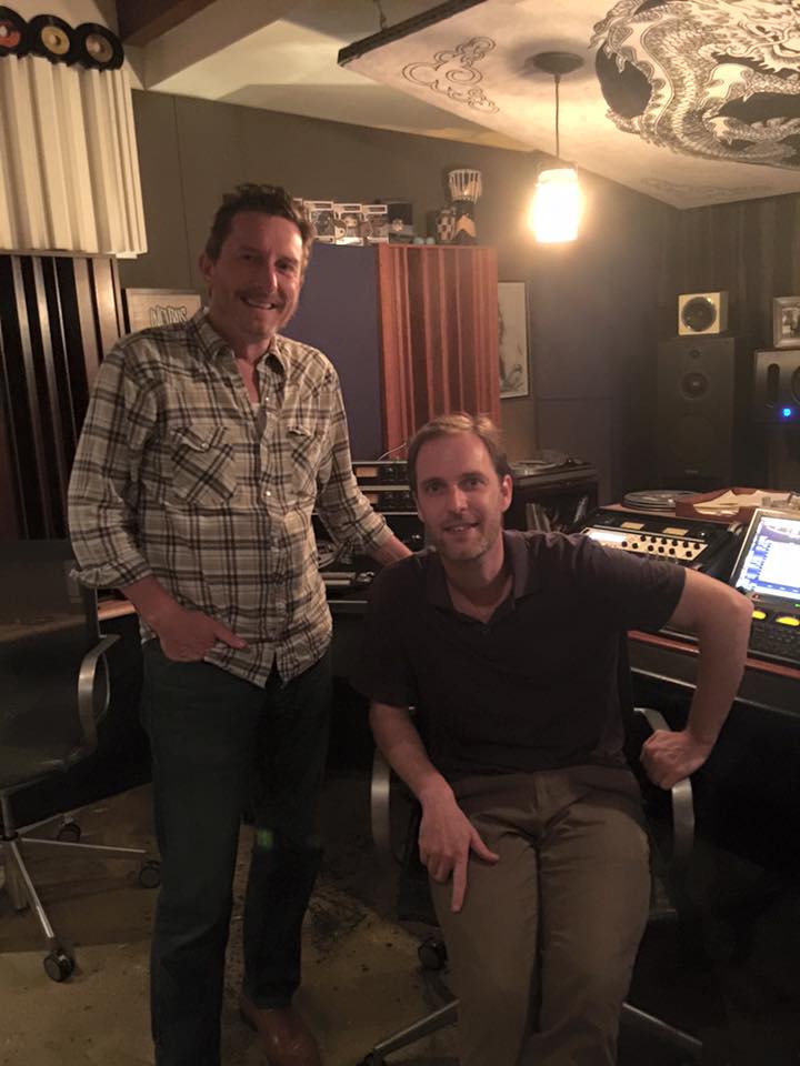 Glenn Kuras with Mastering Engineer Stephen Marsh