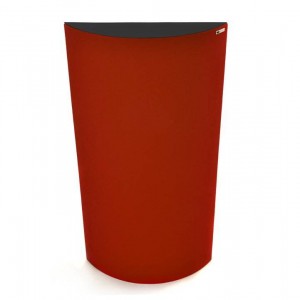 GIK Acoustics Poly Diffusor Red w black top