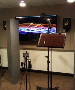 GIK Acoustics Screen panels in EIF Voiceover Lab