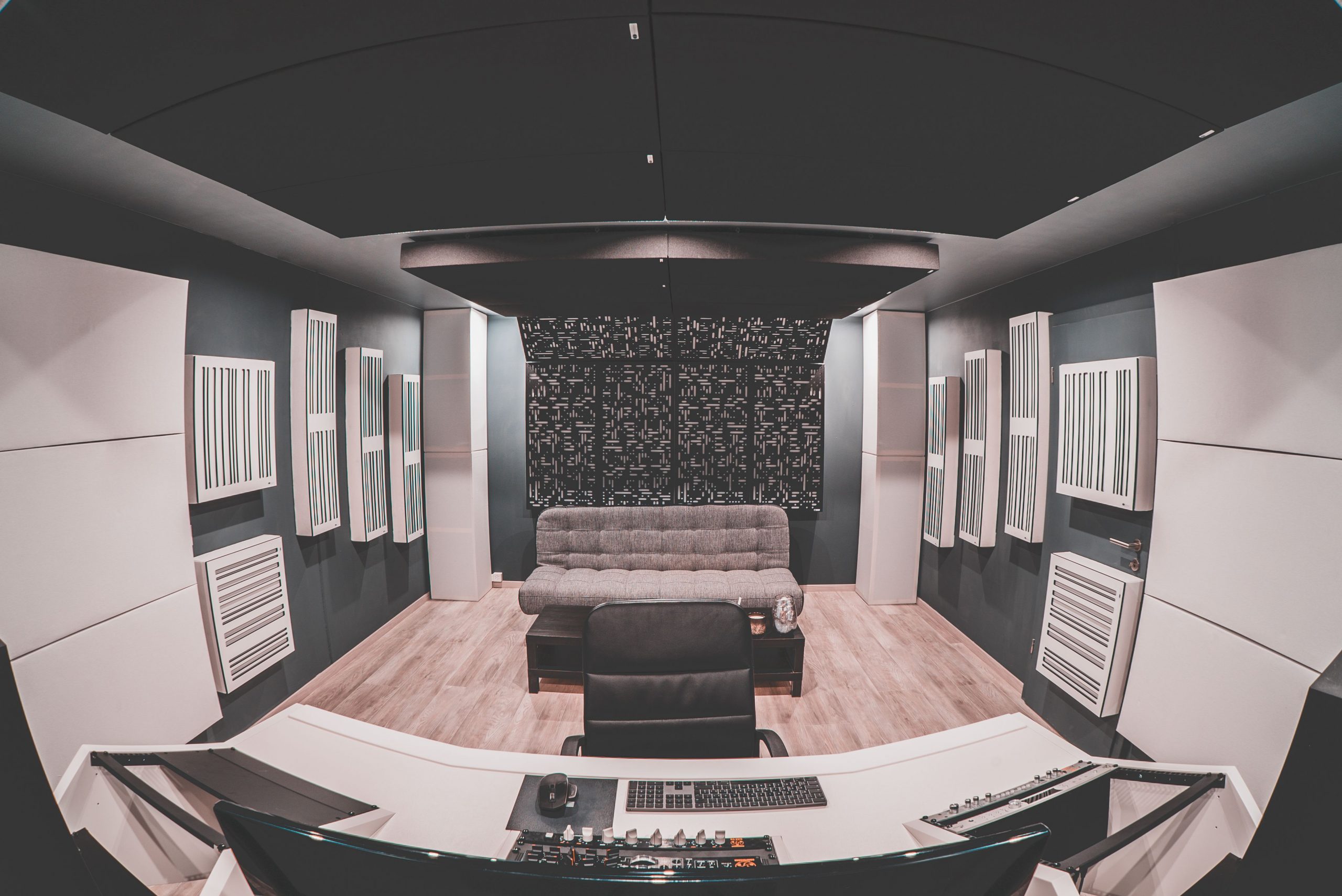 Amazing Studio Design by Loic Allievi using Alpha Series Acoustic Panels and Bass traps