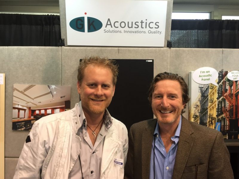 Composer Brian Ralston and Glenn Kuras at NAMM 2016