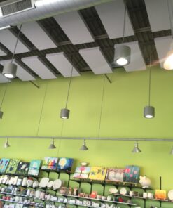 Clay Corner Studio GIK Acoustics 242 Acoustic Panels on ceiling