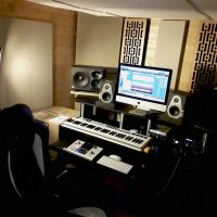 gik acoustics impression series narrow panels in recording studio