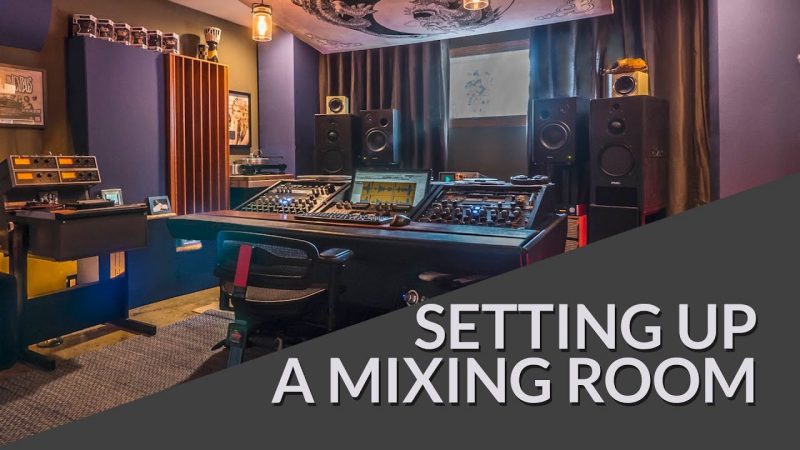 Mixing Mastering Room Setup Tutorial