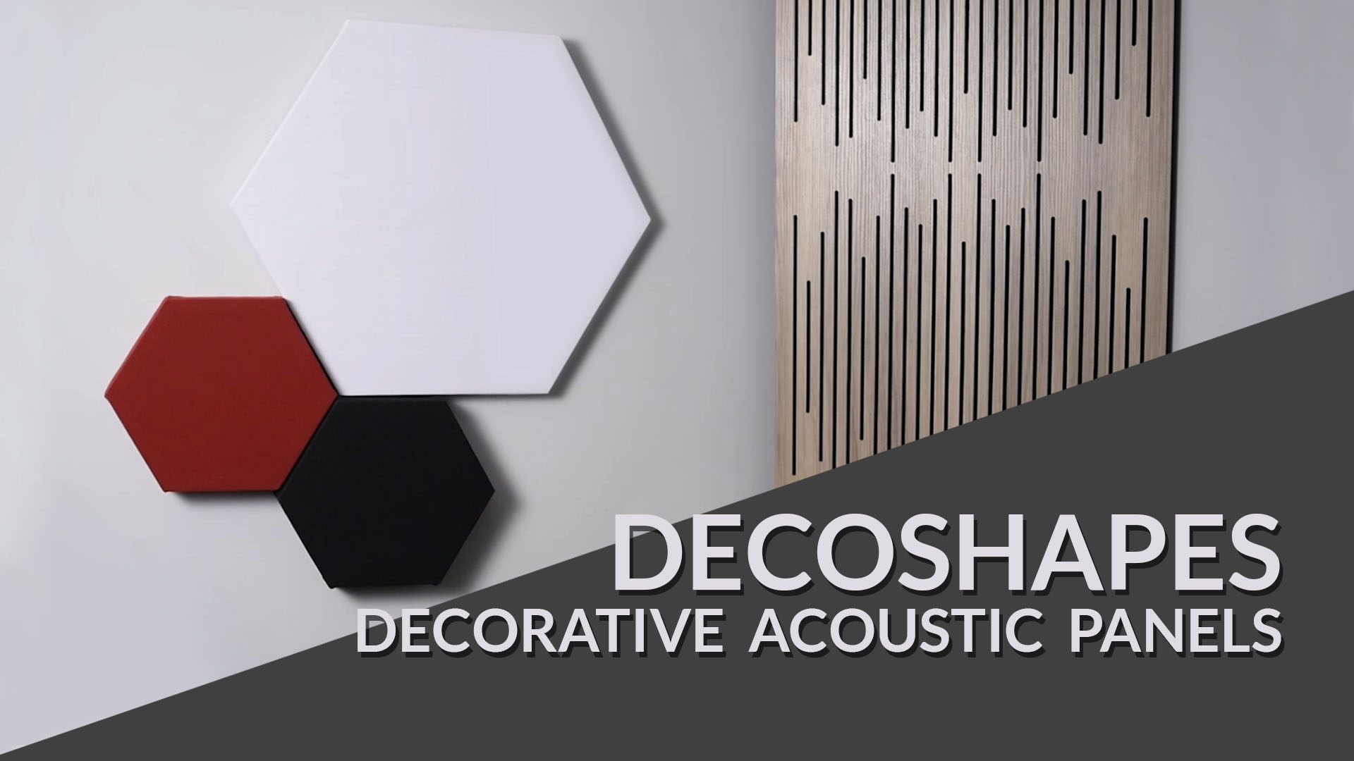 GIK Acoustics - Hexagon Acoustic Panels - Decorative acoustic panels